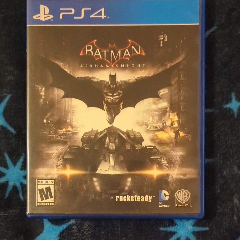 PS4 Batman: Arkham Knight by Rocksteady - Blue Case